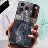 For iPhone 17 Pro Case Lion Wolf Painted Silicone Soft Back Cover For iPhone17 Pro Max Phone Case For iPhone 17 Air Protective