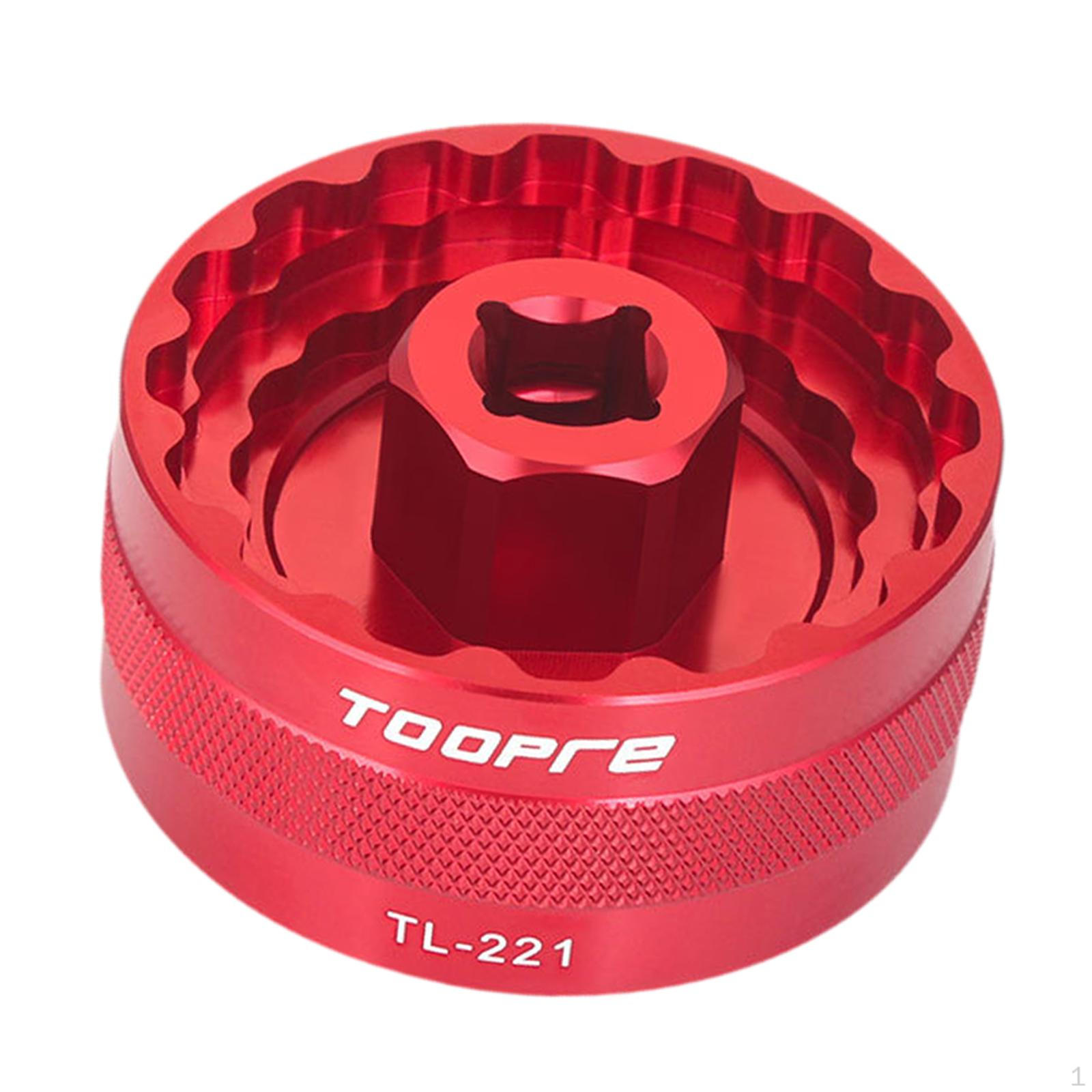 Bike Bottom Bracket Installation And Removal Tool for Cycling Enthusiasts красный