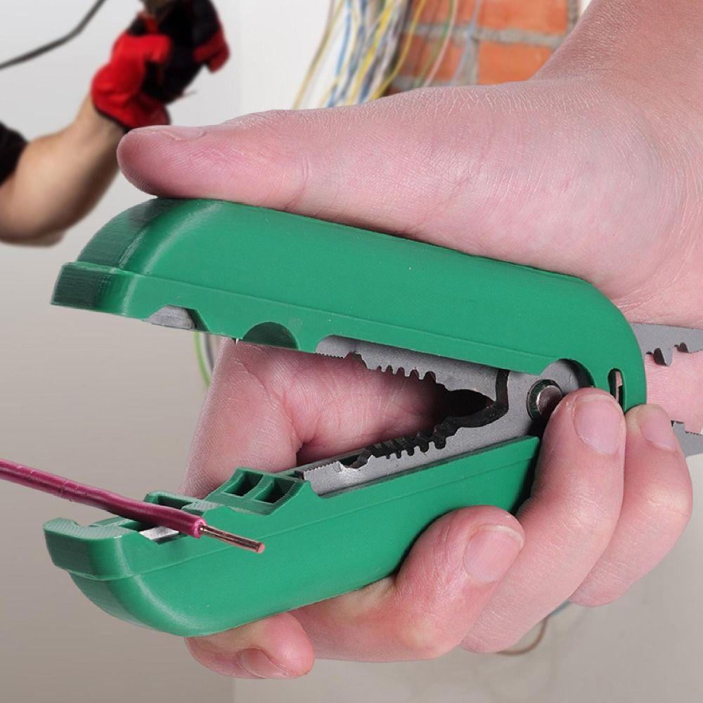 Small Wire Stripper Tool Wire Stripper Crimper Anti-slip Micro Wire Strippers Multifunctional All-in-One Cable Plier
