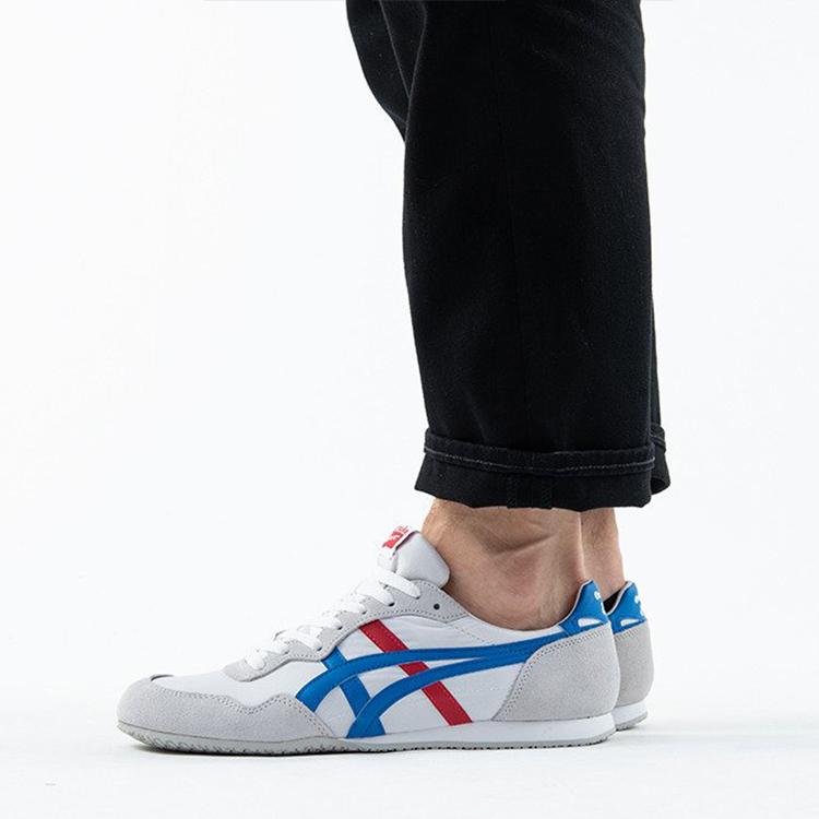 ONITSUKA TIGER Serrano White Directoire Blue Unisex Sneakers 1183B400-100