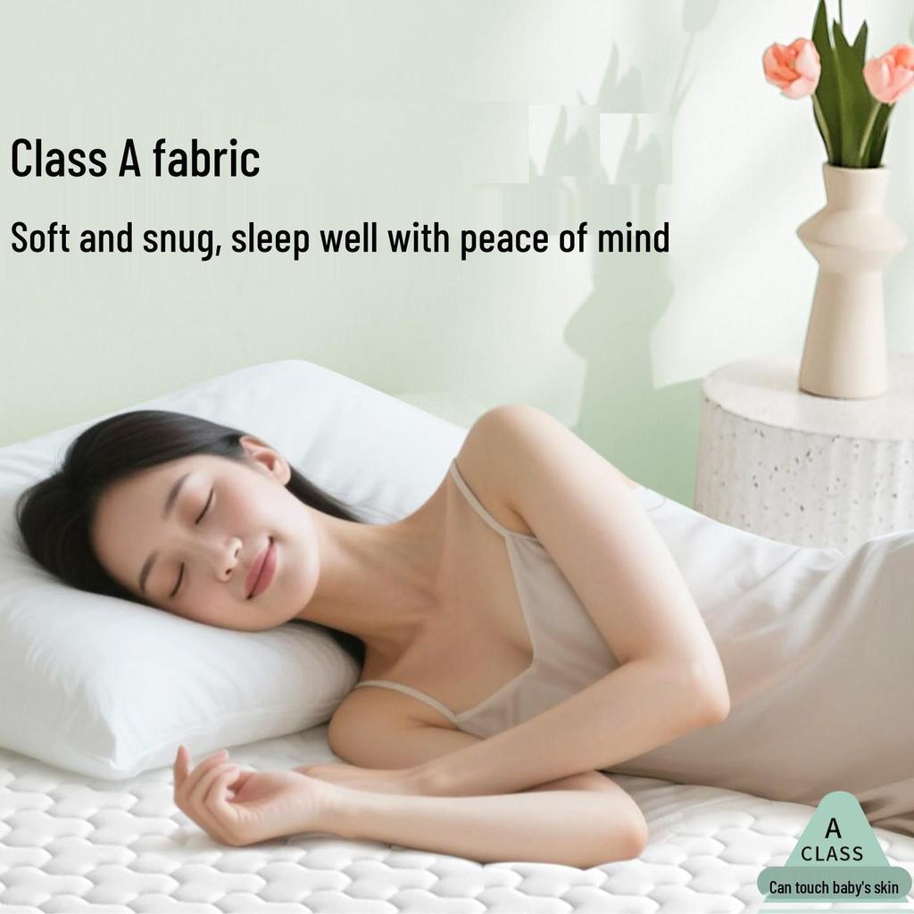 Latex Sponge Mattress for Home, Dorm, or Rental – Single or Double, Thick and Soft Tatami Style