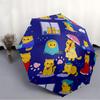 1pc Rainy Day Cats Automatic Folding Umbrella - Portable Collapsible Design, 8-Rib Iron Frame, Durable Fabric yy251125137