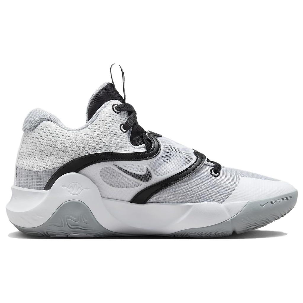 Nike KD Trey 5 X Grigio Lupo Sneakers Unisex Bianco Nero DD9538-102