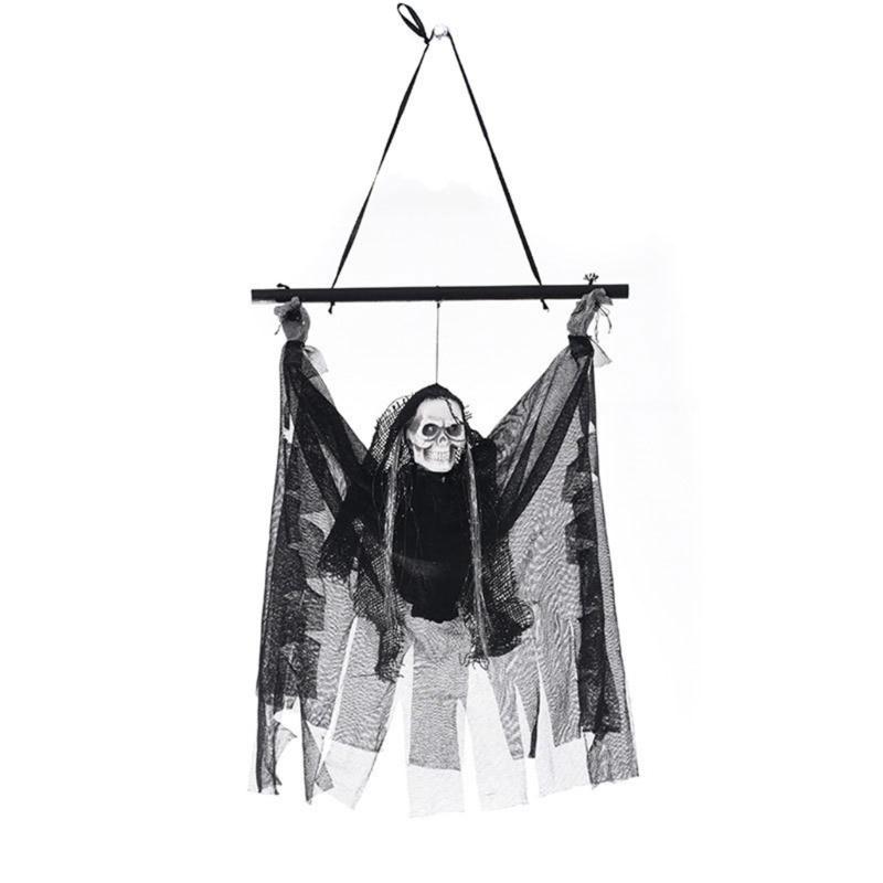 

Scary Electric Hanging Ornament with Illuminated Eye for Halloween Eerie Festivities Haunted House Decorations 1