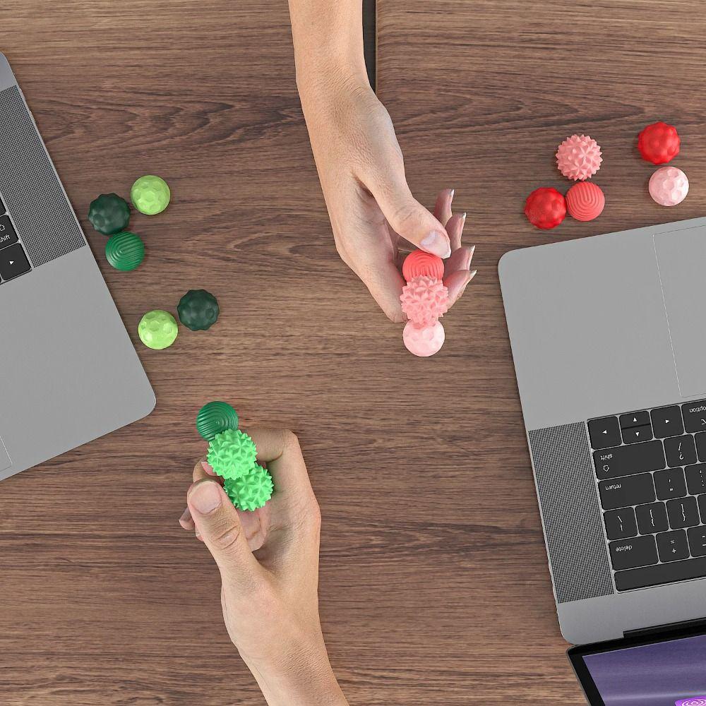 Silicone Sensory Magnetic Ball Stress Relaxation Hand Massage Balls Improve Joints