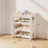 Beiduo Yang Kids' 4-Tier Plastic Storage Shelf