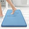 Tappetino da Bagno Morbido Olanly Antiscivolo Tappetini per Doccia Bagno Tappeto in Memory Foam Tappetino Morbido per Piedi Pavimento in Pietra Tappeto Super Assorbente ad Asciugatura Rapida