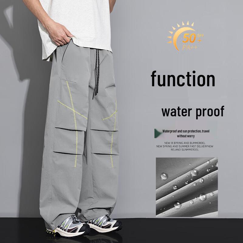 FARUISHI Men s Loose Fit Casual Cargo Pants 3XL