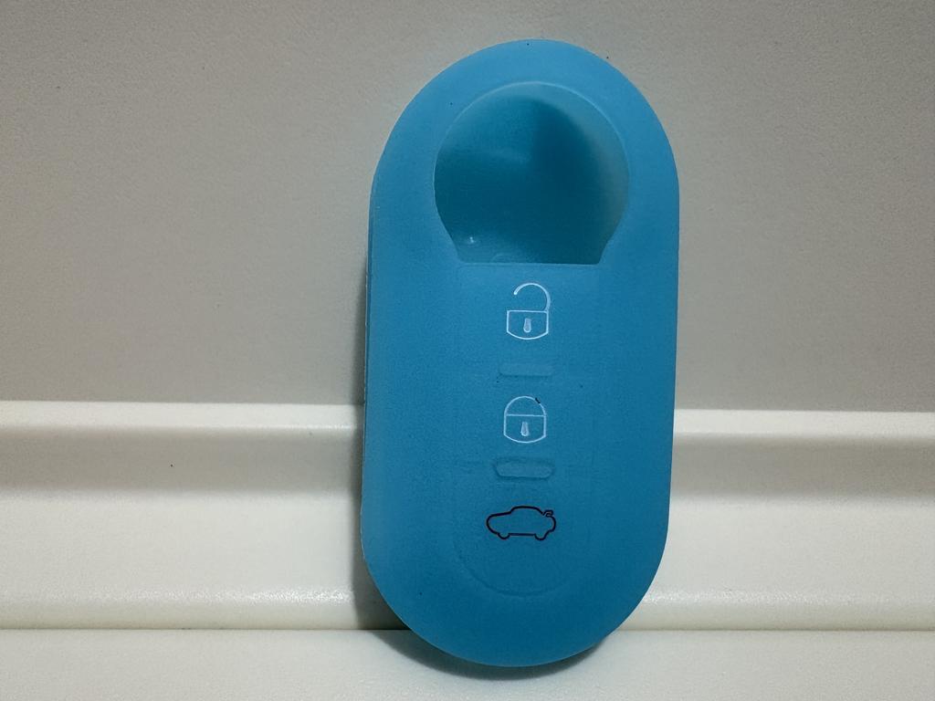 1Pc New Silicone Case For Fiat 500 Panda Doblo Bravo Stilo Flip Remote 3 Button Shell