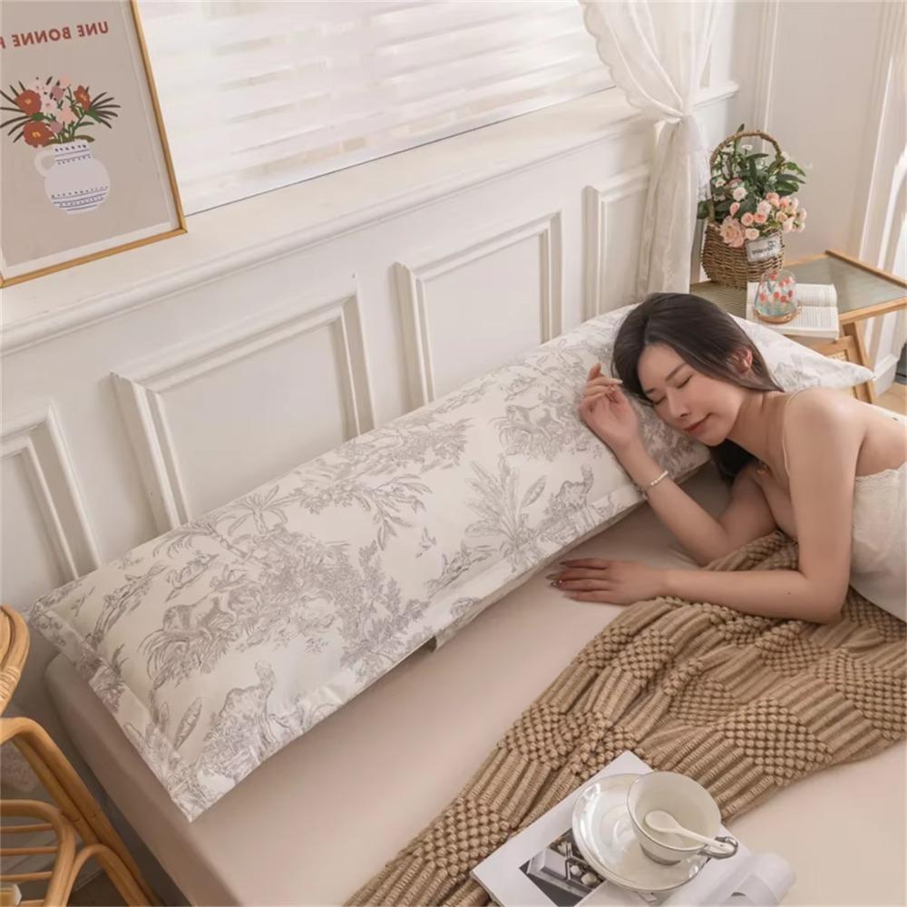Skin-friendly Pillow Cover Extended Pillowslip Home Textiles Long Pillow Case  Dormitory