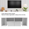 Board TV Cabinet Living Room Board TV Cabinet Board TV Cabinet Stand Panel Set with LED Light Drawer Living Room Home Furniture
