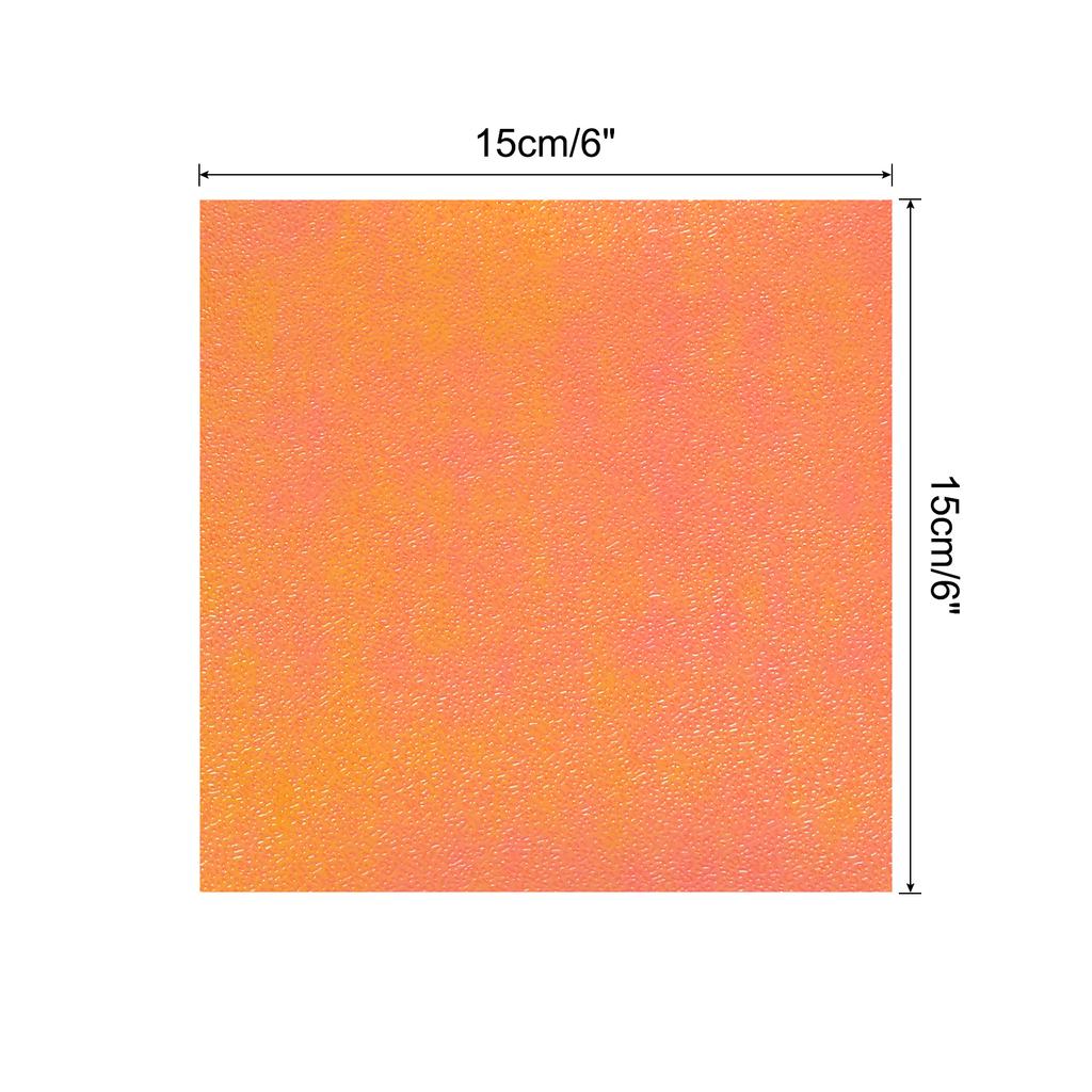 50 Sheet Glitter Origami Paper 4x4/6x6 Inch Shiny Sparkly Square Folding Paper 10x10cm Iridescent Paper for DIY Art, Craft Decor