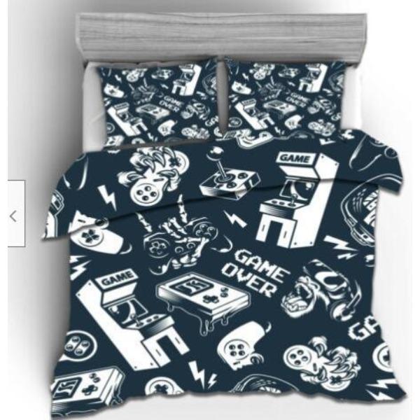 Spielekonsolen-Griff Zwei Serien Bettwäsche Dreiteiliges Eaby Heimtextil-Set