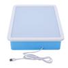 USB Sand Painting Light Box 3 Colors 10 Brightness Levels Portable LED Sensory Light Table for Kids Adults Classroom Meditation