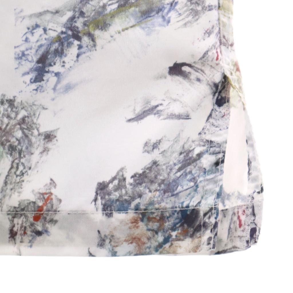 The North Face Overall Handle Short Sleeve Shirt WM White Outdoor NR22204 Women Used