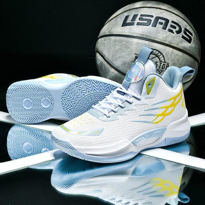 Youth High-Top Basketball Shoes Court Play - TPU Upper MD Sole Lightweight Cushioning Unisex Size 35-45