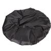 Black Shower Caps Wide Brim Shower Caps Reusable Bath Hair Cap for Ladies Men and Kids