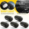 5 szt. Białe LEDowe Światła Kabiny Zasilane Słońcem Dach Kabiny Przyciemniane Do Pickupów Dodge Ram