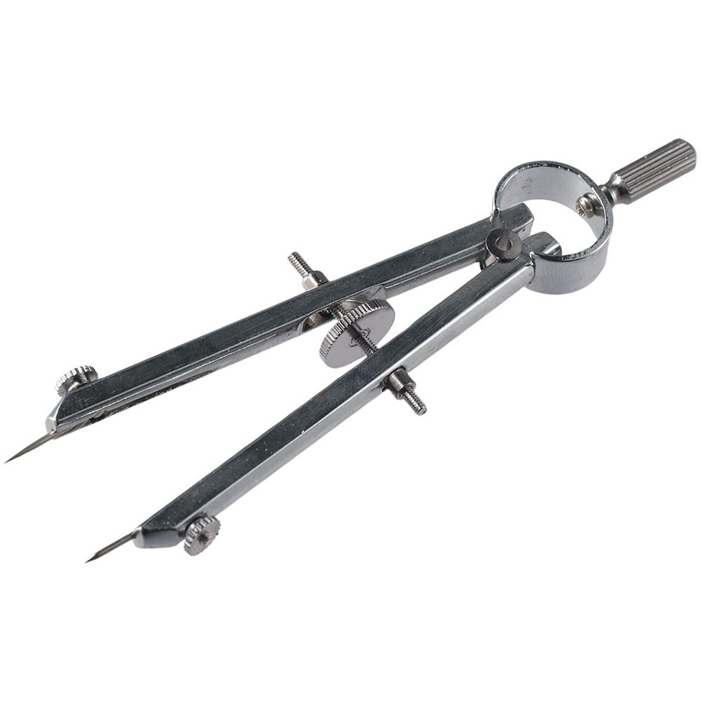 4.3 Inch Spring Gauge Metal Drawing Compass Electrocardiogram Jewellery Scribing  Compasses