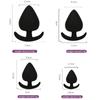 Silicone Anal Plug Dildo Bead Butt Plug G-Spot Stimulation Prostate Massager Trainer Dilator Adult Games Sex Toys for Men Women