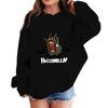 Kids Halloween Printed Hoodie Casual Loose Fit Sweatshirt for Holiday Party and Everyday Use