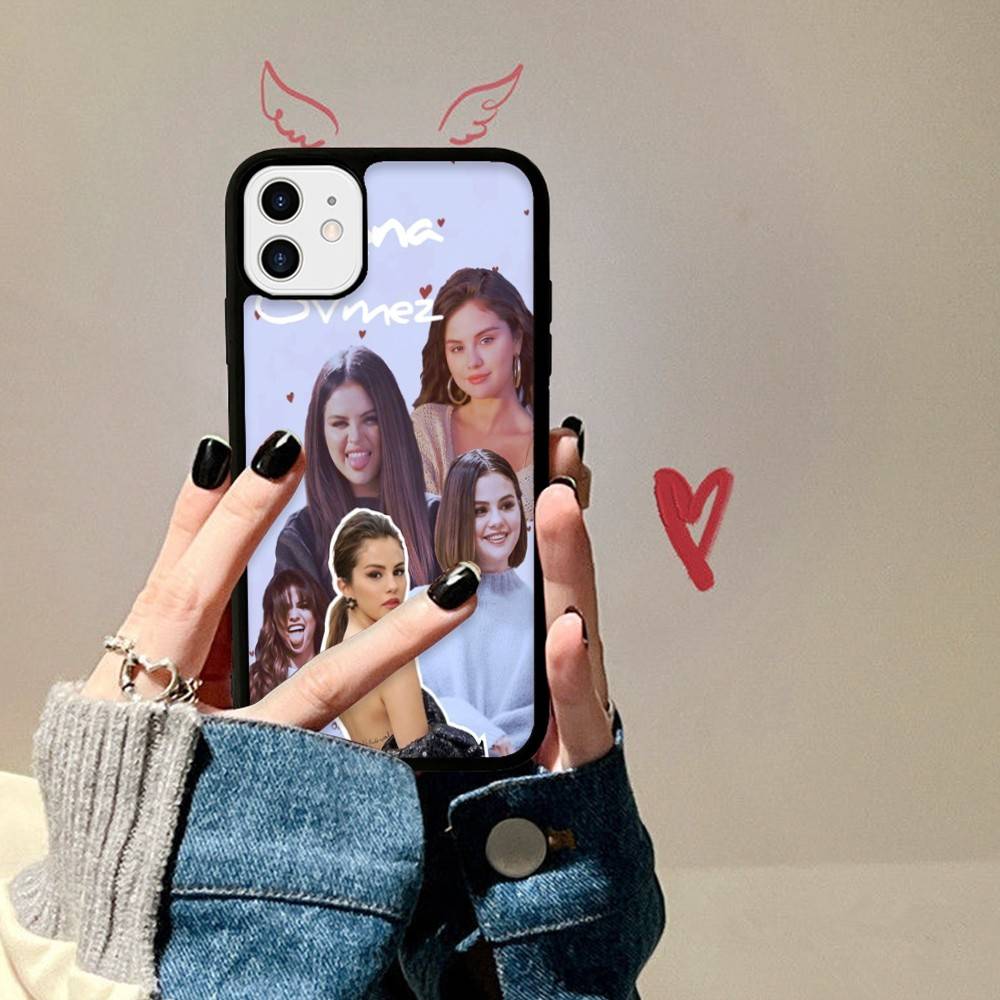 Selena Singer Gomez For IPhone 17 16 Pro Max Air 15 14 13 12 Mini Plus 11 Hard PC+TPU Phone Back Cover