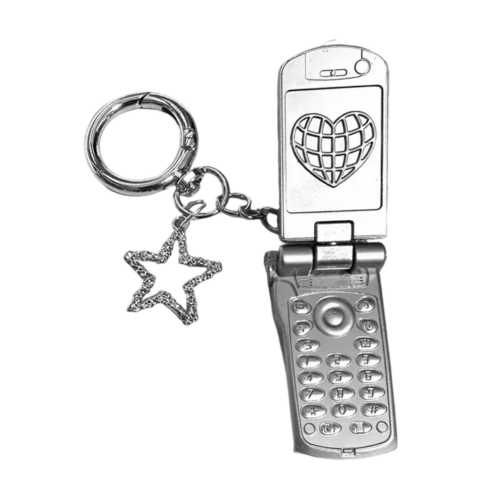 

Star Charm Phone Pendant Elegant Key Jewelry Unique Keychain Backpack Accessories Alloy Texture for Various Occasion T1