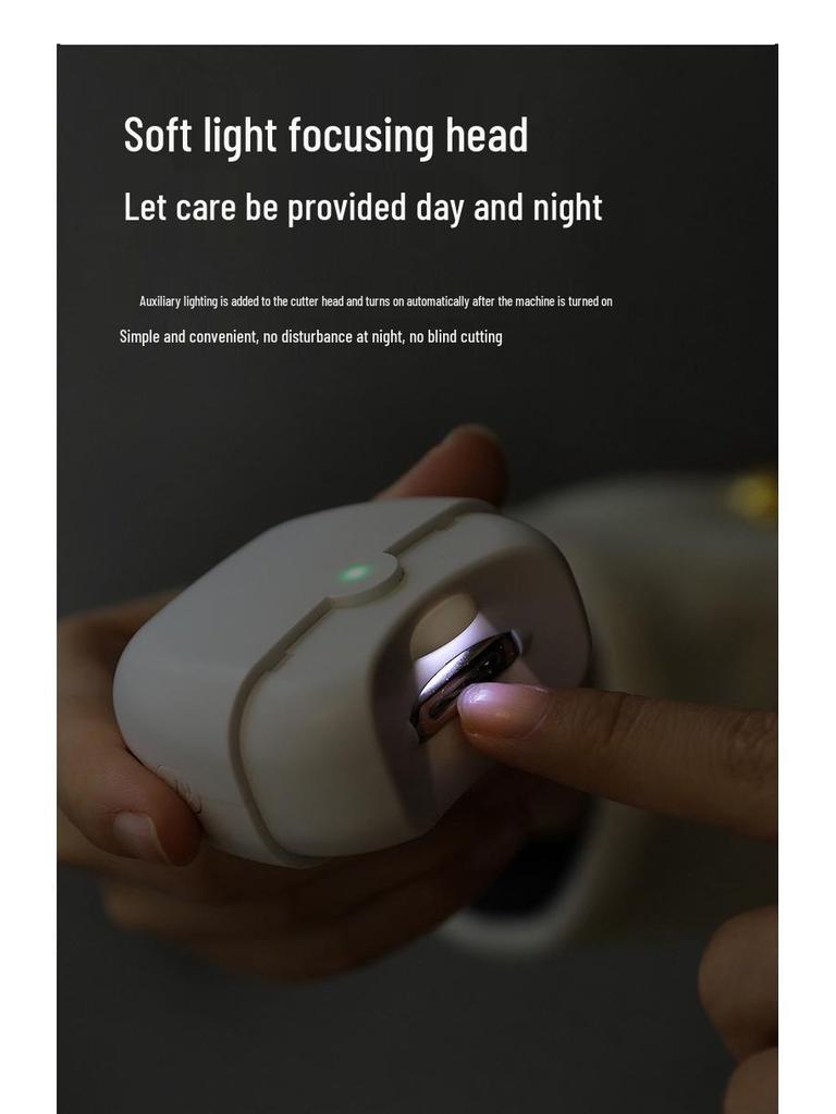 Automatic Multi-Functional Nail Shiner & Clipper for Children