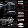 Car Sticker Hot 2026 For Benz 2pcs LED Car Rearview Glass Film Ghost Shadow Projector Light For Mercedes Benz W222 W223 W205 W21
