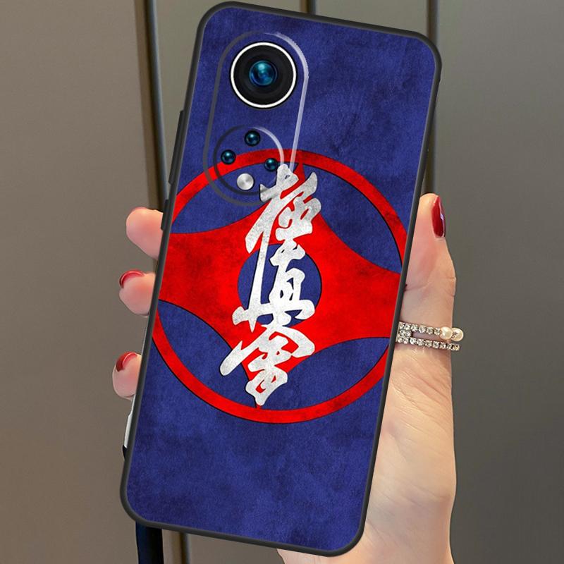 Oyama Kyokushin Karate For Huawei P20 P30 P40 Lite Pro P Smart 2019 Nova 9 5T Telefondeksel For Honor 50 8X 9X 10i