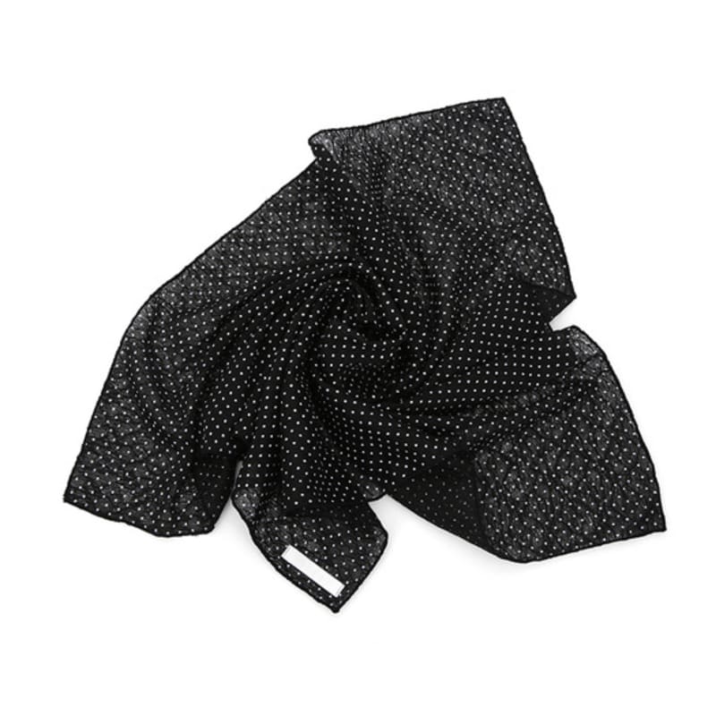 UNDERCONTROL STUDIO BANDANA SCARF / Dot/ BLACK