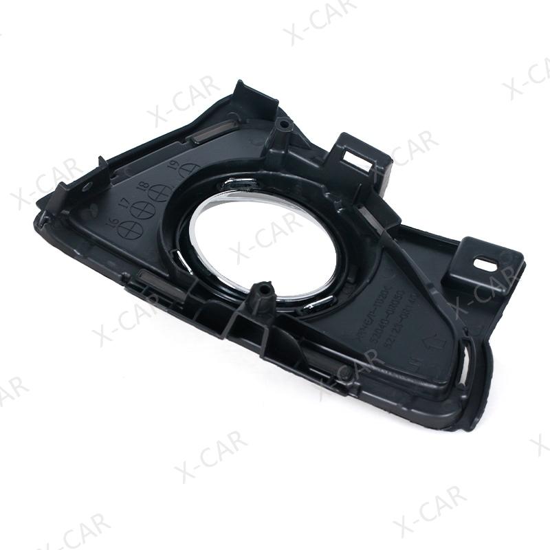 Car Front Bumper Fog Light Foglamp Cover Frame Trim Hood Cap For Toyota RAV4 2016 2017 2018