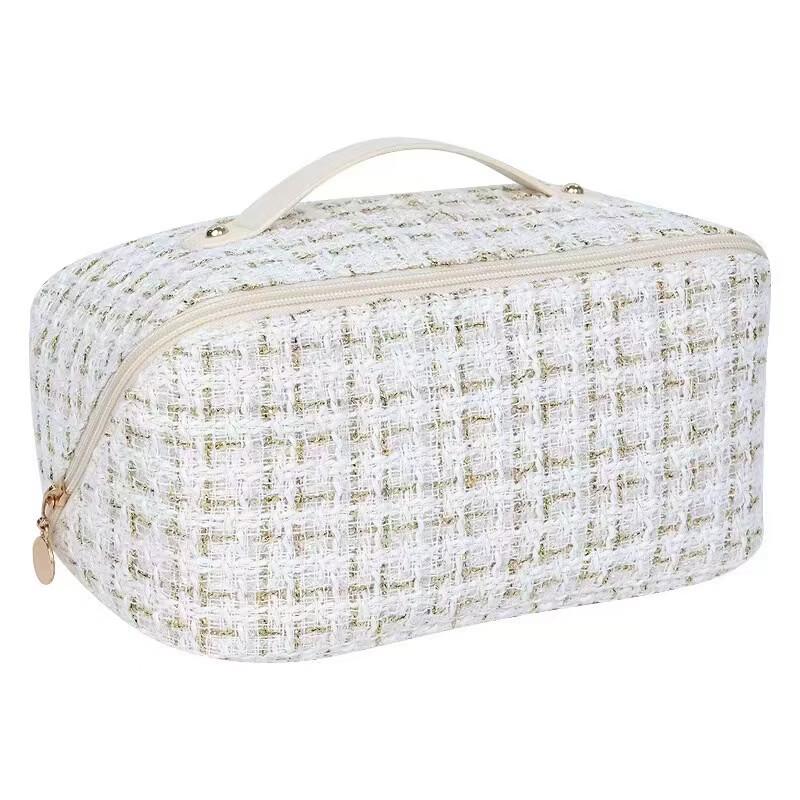 MDNGMDNG Portable Large Capacity Travel Makeup Bag 19x8.5x10.5cm