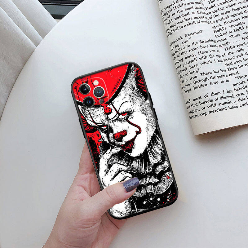 MH72 It Clown Phone Shell Case for Redmi Note 12 12S 12C 13 13C 13R 14 14S 14R 14C Pro Max Plus A3 A3X A4 A5 11A 13X