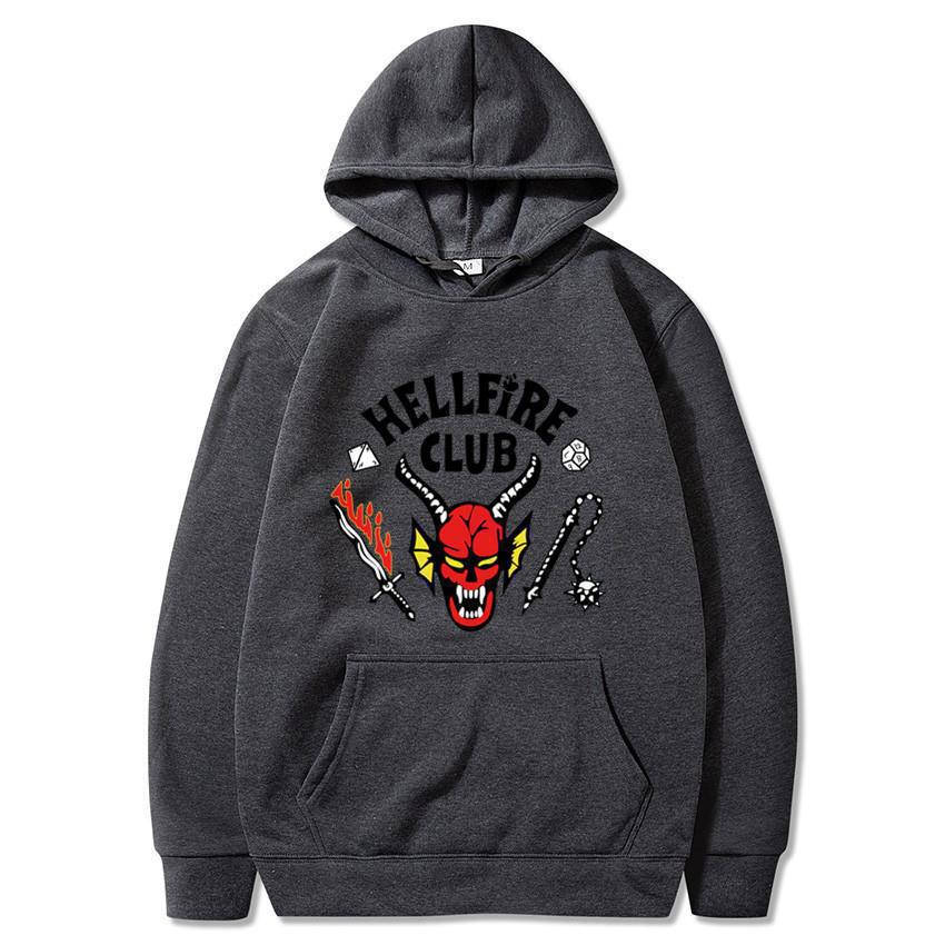 Stranger Things Season 4 Hellfire Club Hooded sweatshirt
