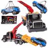 [PACZB] Tow Truck with Crane, LED Sound + Car Z3156