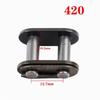 1pcs Motorcycle Chain Buckle Ring Link 25H T8F 420 428 520 530Chain Connector Master Joint Link Motorcycle Accessories