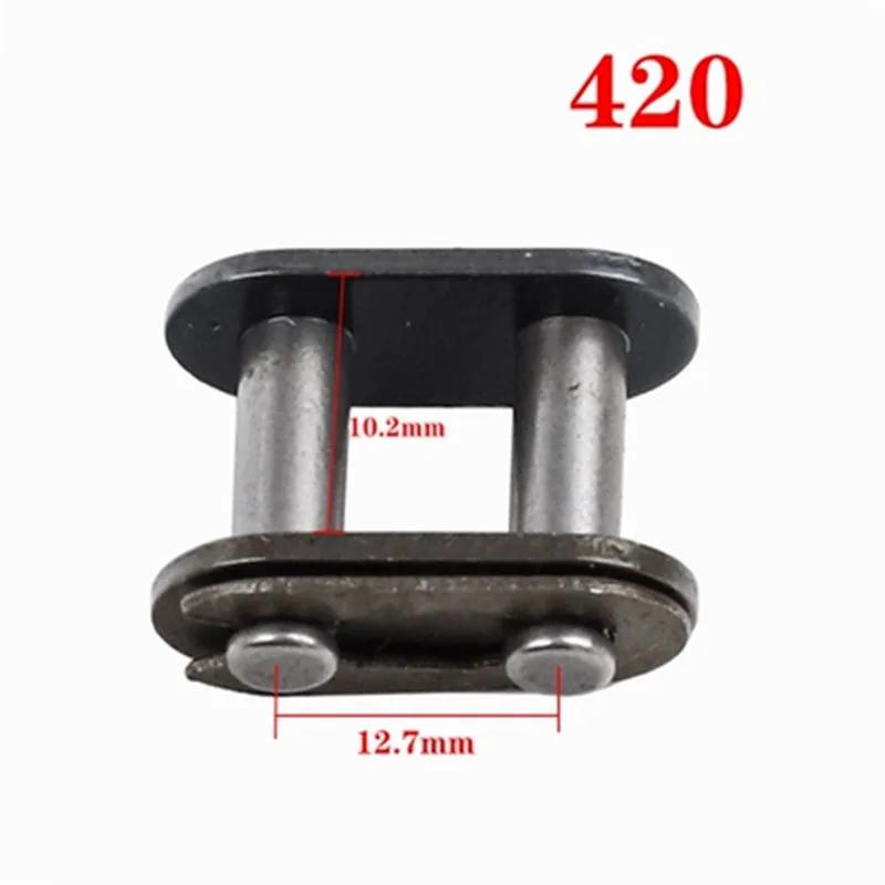 1pcs Motorcycle Chain Buckle Ring Link 25H T8F 420 428 520 530Chain Connector Master Joint Link Motorcycle Accessories