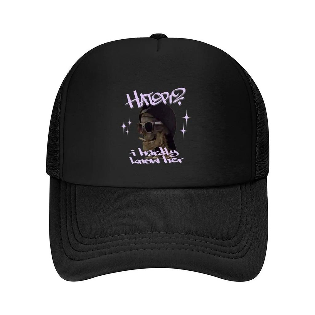 Hater i hardly know her Baseball Cap New Hat Christmas Hat Unisex hat Icon Baseball Unisex Womens