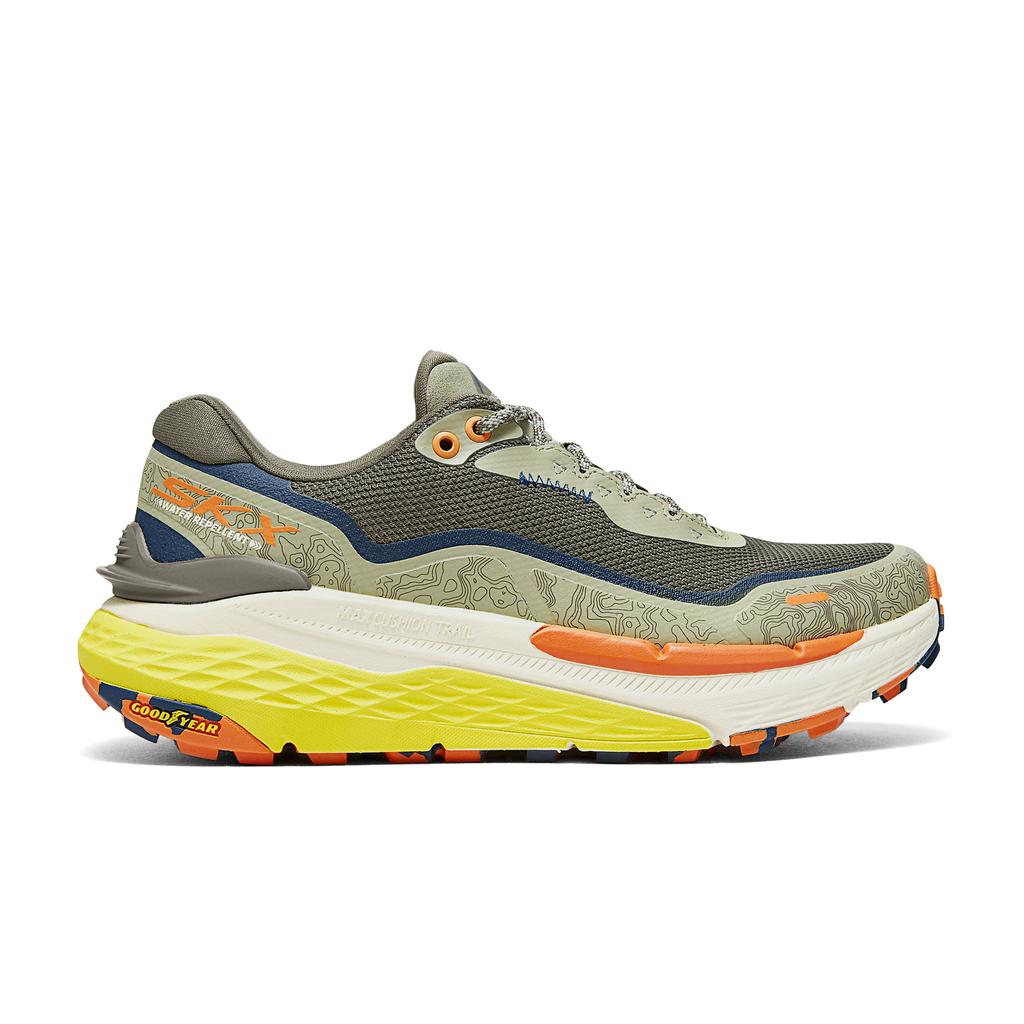 Skechers Go Series Bequeme Modische Einfache Vielseitige Mesh Atmungsaktive Low-Top Laufschuhe Damen Sneaker Olivgrün 129166-OLMT