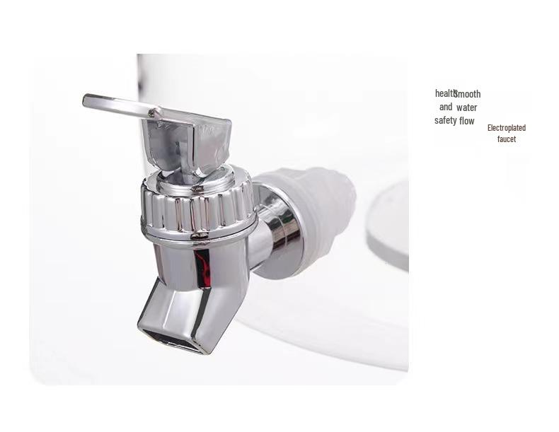 Large Capacity Cold Water Kettle and Spout Drinkware Set for Home and Camping