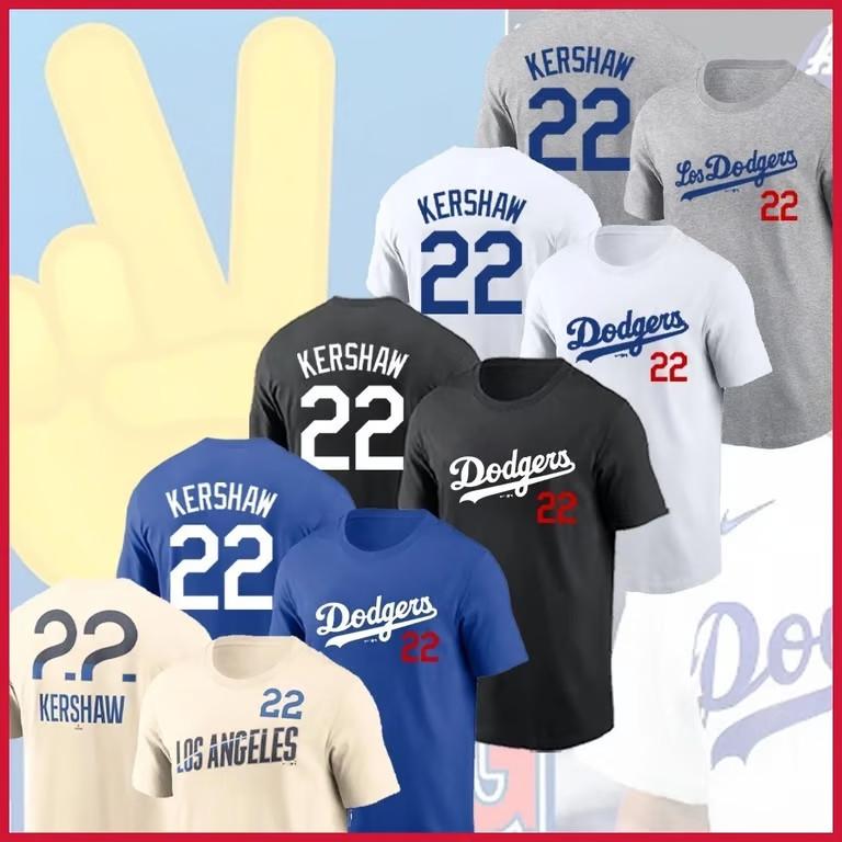 ГОРЯЧИЙ C. Kershaw #22 2025 Имя и номер игрока Подарок для фаната Унисекс Футболка L