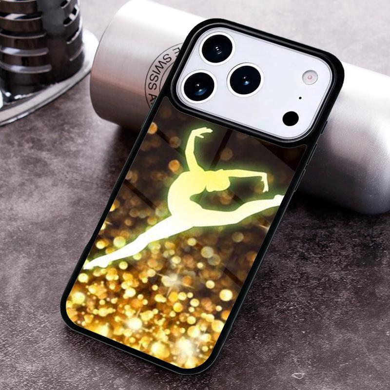 gymnastics silhouette Phone Case for iPhone 17 16 15 Pro Max Air 14 13 12 11 Plus Shockproof Cover