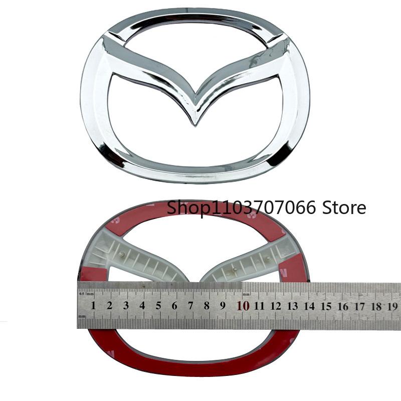 Car Hood Front And Rear Tail Mark ABS Logo Compartment X Badge Sticker For 2006 07 08 09 10 11 12 13 14 Year MAZDA3 Accessories