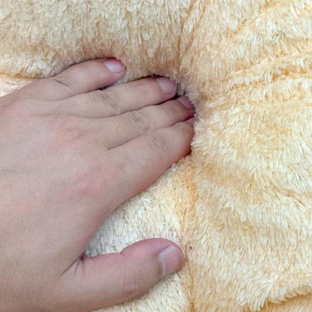 New Flannel Pet Bed Cozy Cave Nest Warm Cat House Soft Pet Mattress Indoor Use