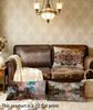 Exquisite Floral Patterned Pillowcase Suitable For Sofa Bedroom Car Pillow Cover Cushion Rectangular Back Cushion