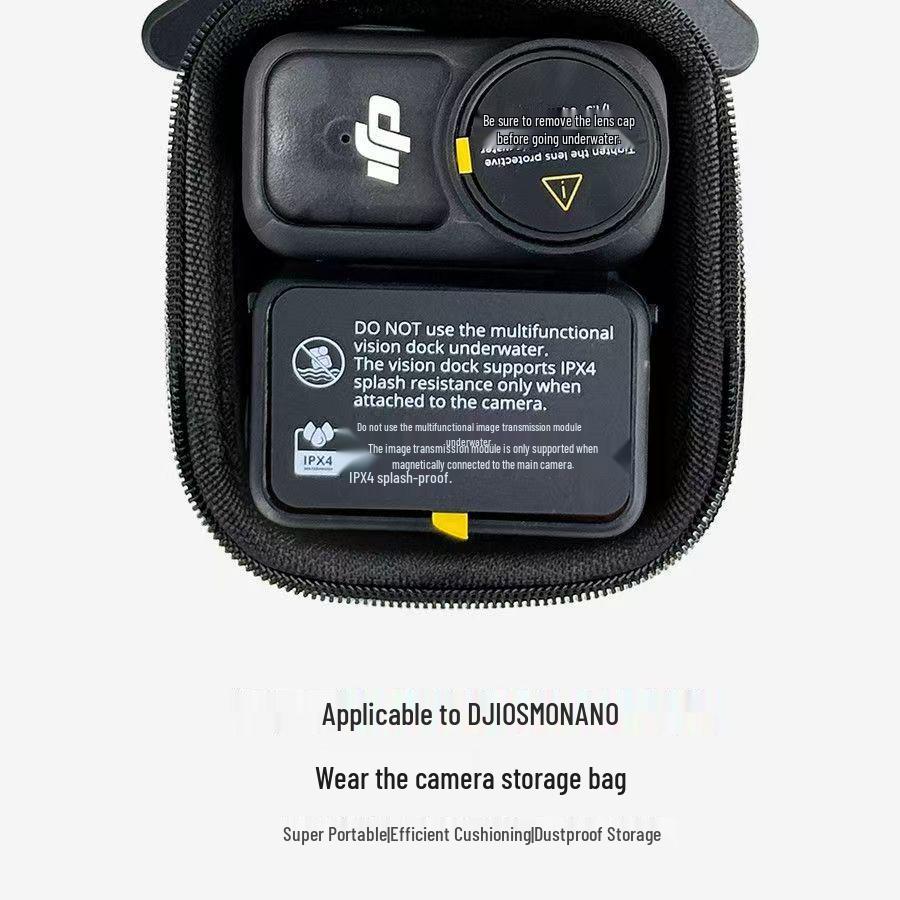 Compact Hard Shell Storage Bag for DJI Osmo Nano Action Camera