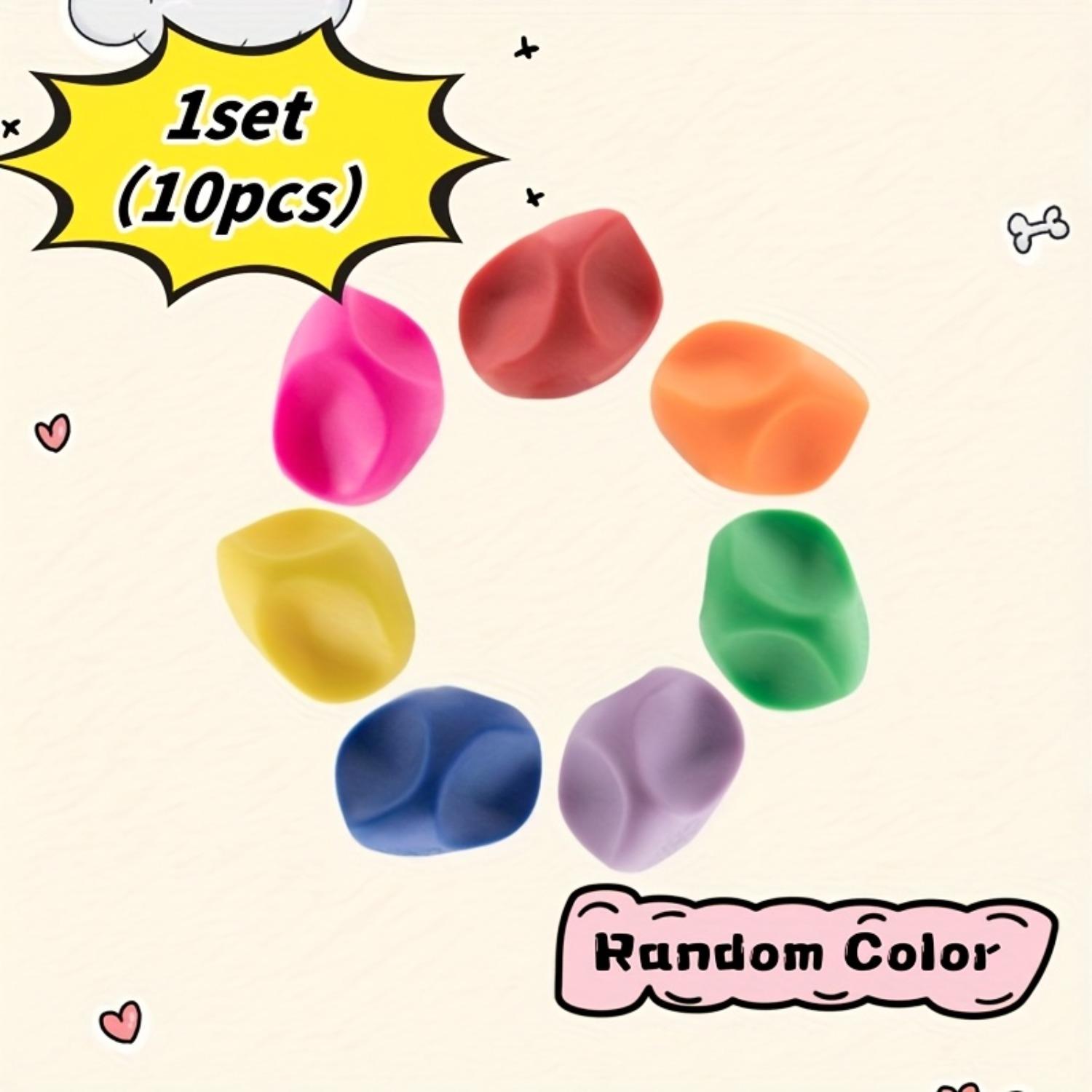 

Силиконовый держатель для ручек в форме рыбки, 10 шт. - Инструмент для заказа и удобства письма, исправление почерка, расширяемая конструкция, основные офисные принадлежности 1set（10pcs）