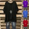Premium Quality Women Summer V Neck Loose Tops For Effortless Casual Style
