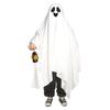White Halloween Cloak Cape Child Adult Halloween Costumes Cute Ghost Costume Cape  All Saints' Day